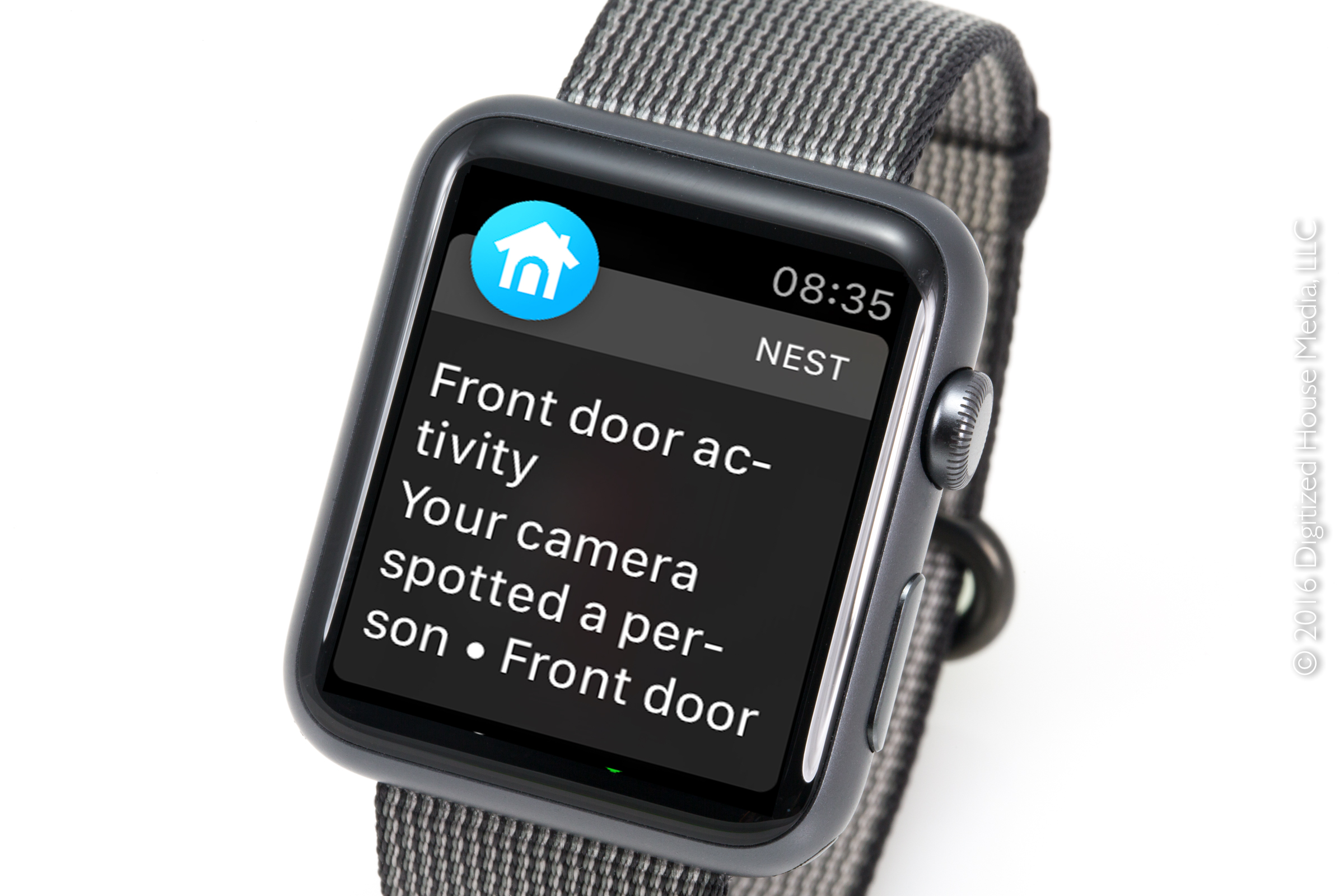 Nest Cam Outdoor notification on Apple Watch