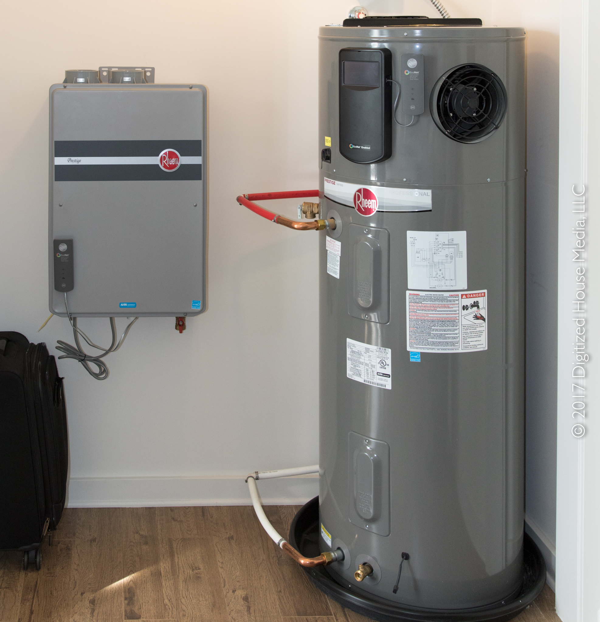 Rheem tankless and hybrid electric systems