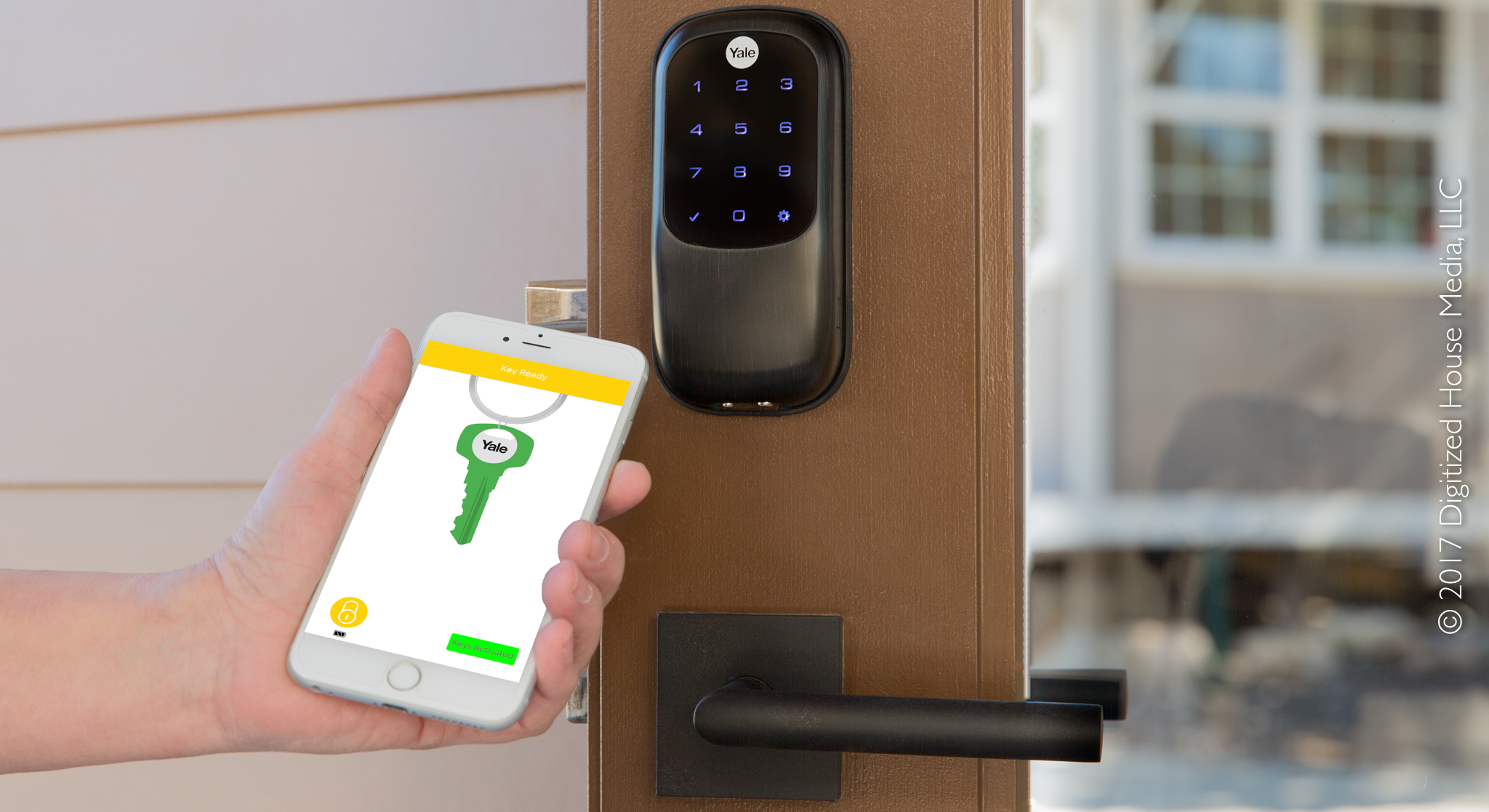 Smart Home Security Your Way: Yale Assure Lock with Bluetooth Digitized  House