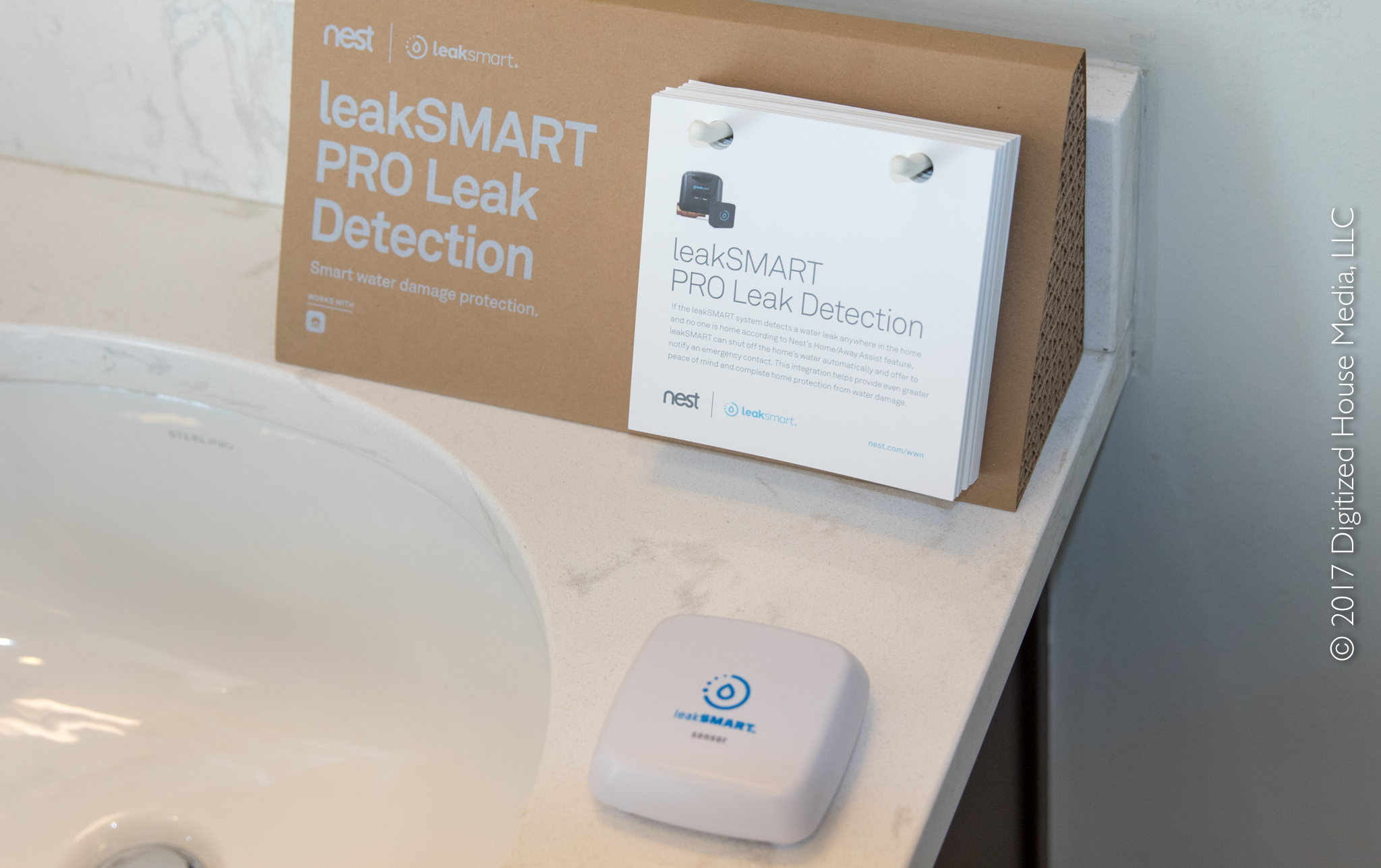 Nest Connected Home: leakSMART water leak detector