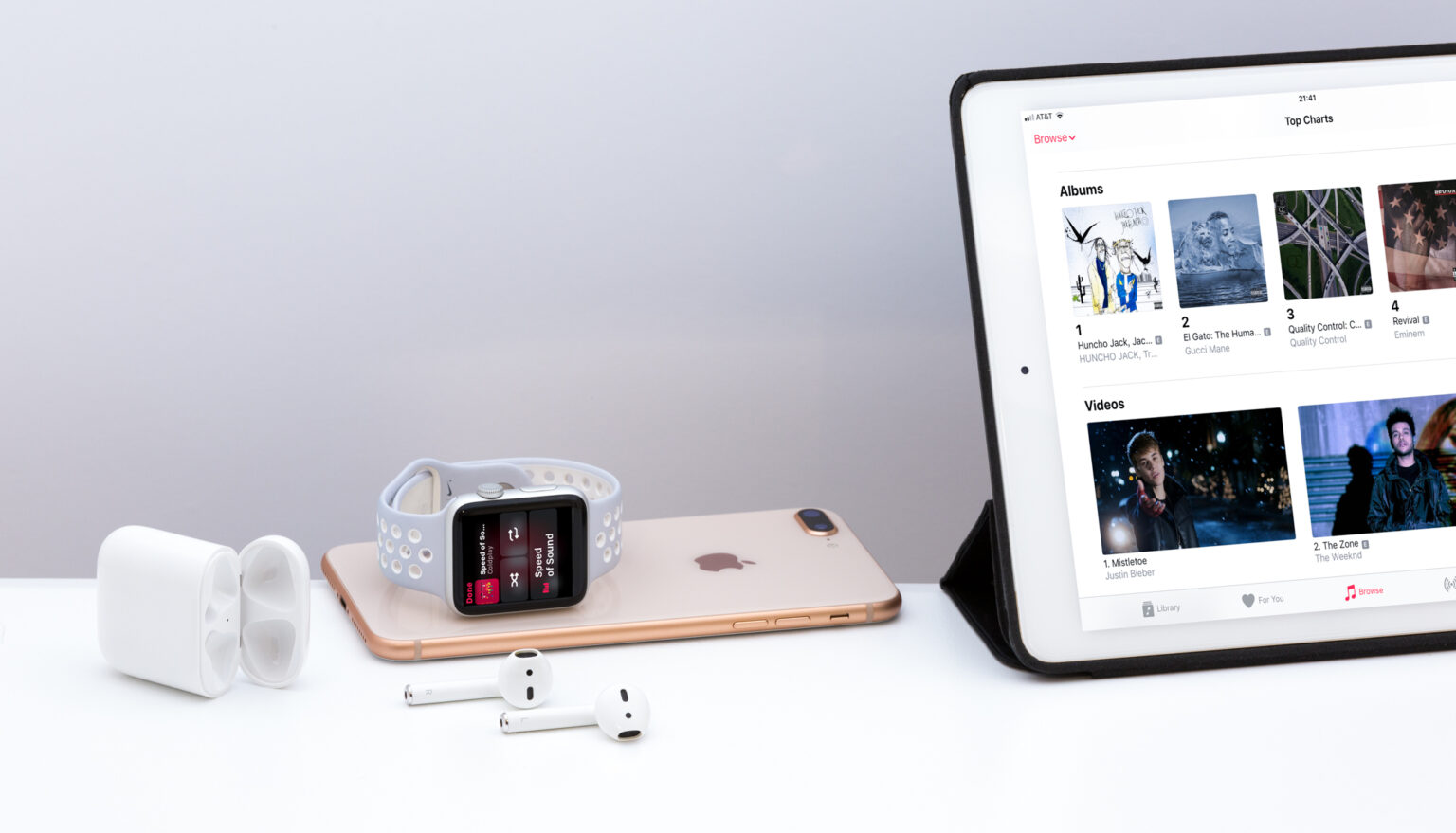 Day 11 of 12 Smart Gifts: Apple AirPods wireless earbuds. Image: Digitized House.