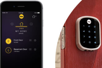 Day 2 of 12 Smart Gifts: Yale Assure Lock SL with Apple HomeKit. Image: Yale.