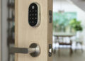 Nest x Yale smart door lock. Image: Nest and Yale.