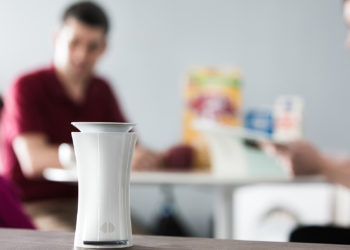 As the adage goes, you can't manage what you can't measure. That rings true in your home, where smart devices like the uHoo can help you measure and then improve air quality. Image: uHoo.