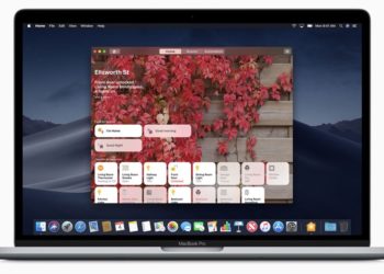 With the Fall 2018 release of macOS Mojave, the Apple Home app comes to the Mac desktop for the first time. Image: Apple.
