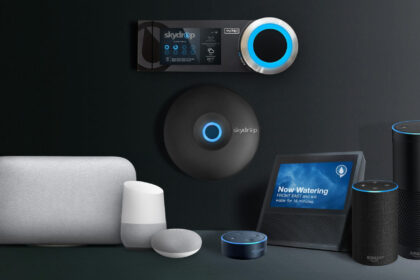 Skydrop Arc smart sprinkler controller system. Image: Skydrop.