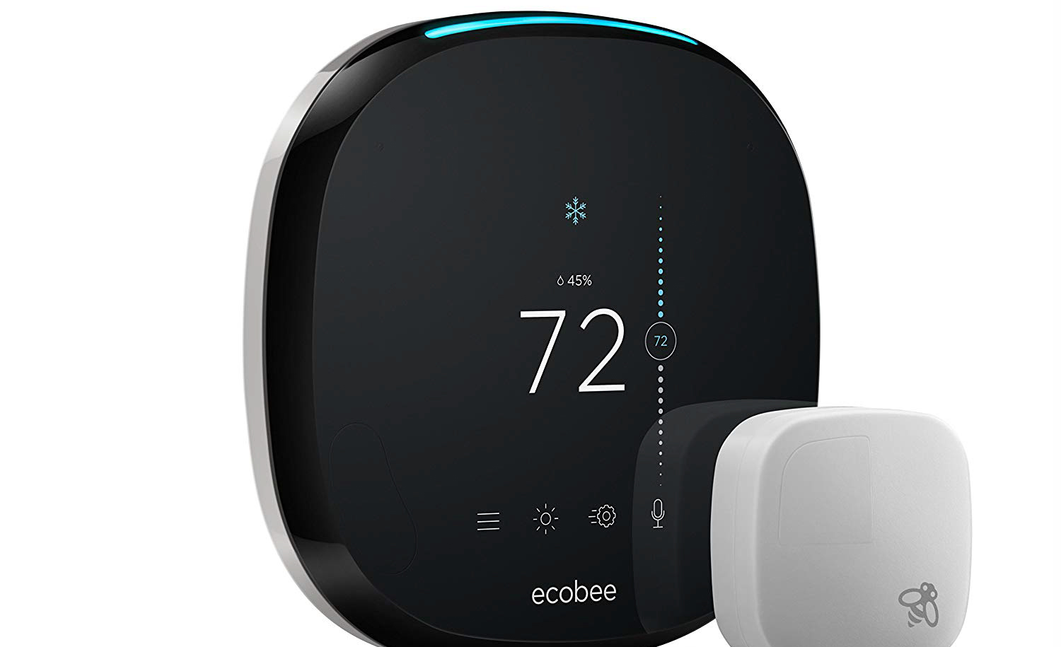 ecobee4 smart thermostat. Image: ecobee.