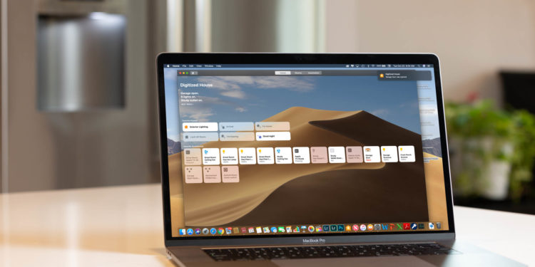 Apple Home App on macOS Mojave. Image: Digitized House Media.