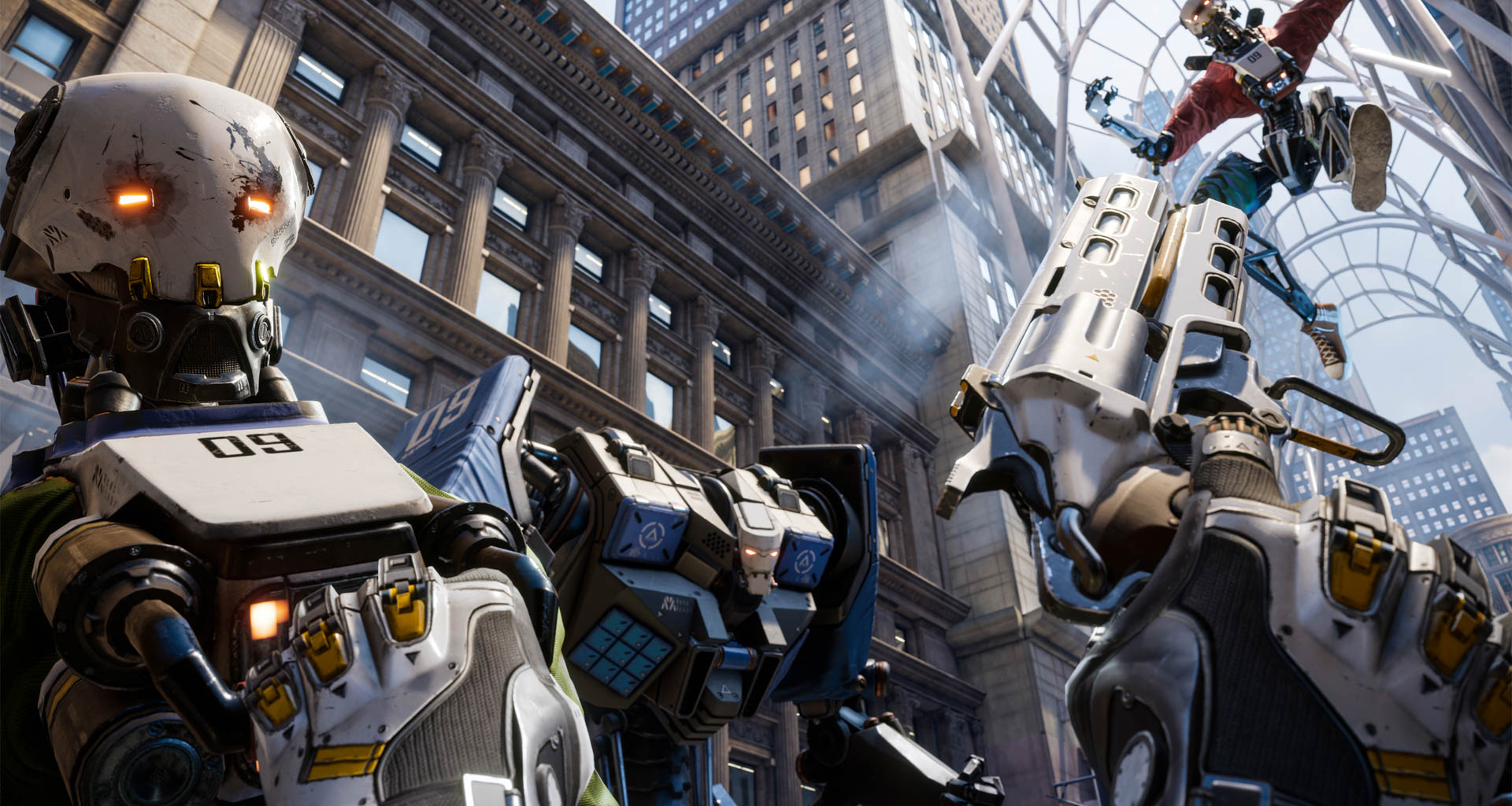 Robo Recall game. Image: Epic Games and Oculus.