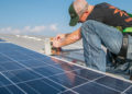 Regular seasonal maintenance on solar panel systems is a must. Image: Native.