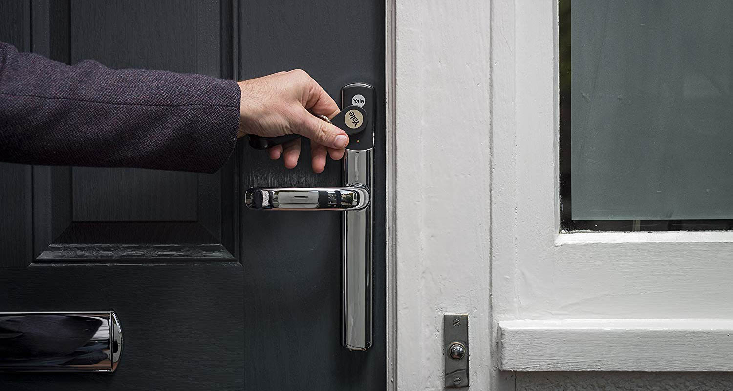 Smart door locks add convenience to your home, and will add to the valuation when it is time to sell. Image: ASSA ABLOY/Yale UK.
