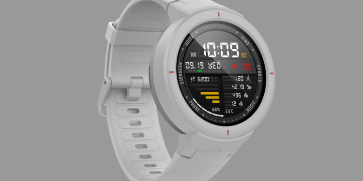 The Amazfit Verge smart watch uses a RISC-V processor. Image: Huami.