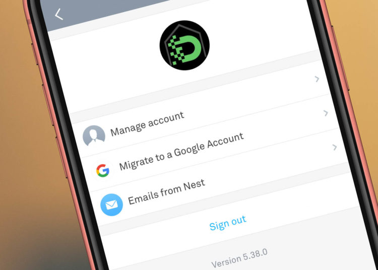 Are you ready? Google has quietly rolled out the Migrate to Google Account capability for Nest Account users. Image: Digitized House.