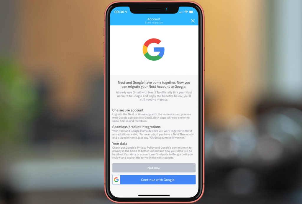 Google Nest Launches Nest Account to Google Account Migration
