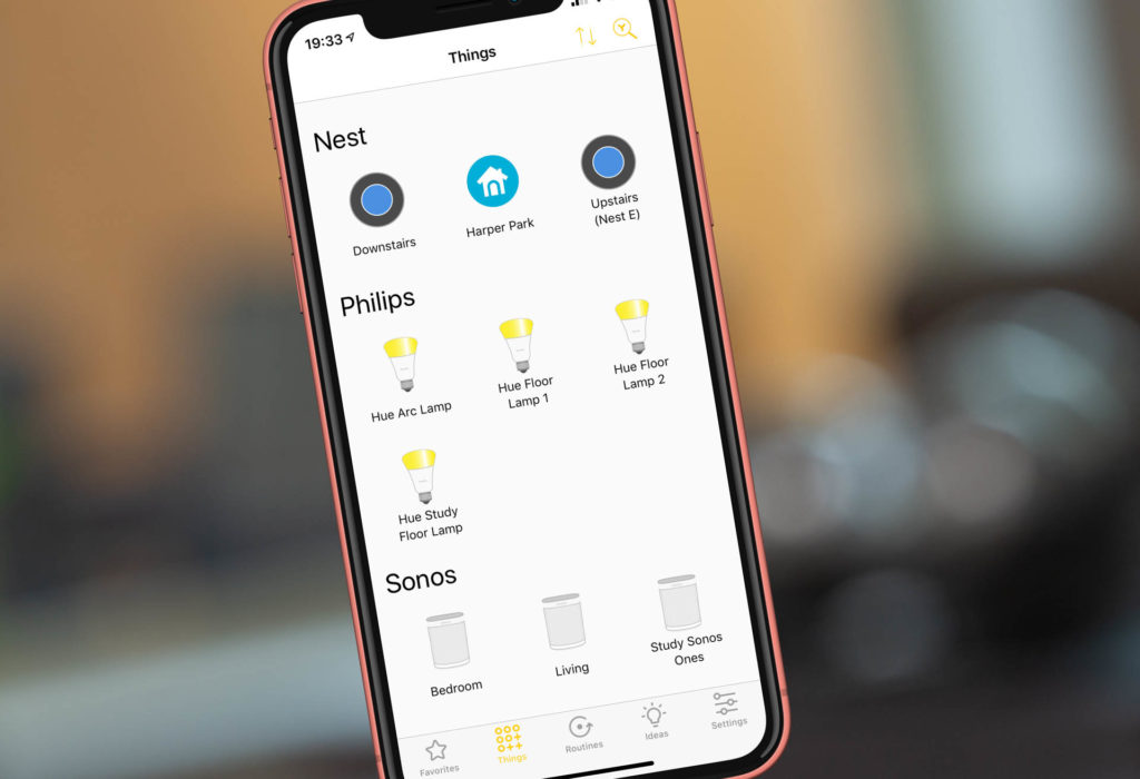 The Yonomi app is a powerful integration point for many connected home products, including those from Nest. But if you migrate from a Nest Account to a Google Account, Yonomi integration goes away entirely, Image: Digitized House.