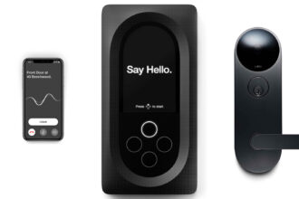 latch multifamily intercom and smart lock