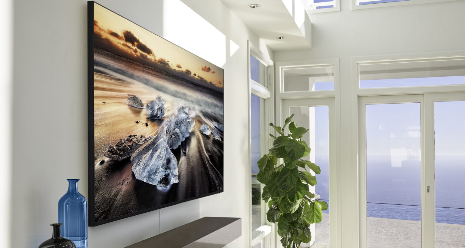 In the U.S. market, Samsung holds a commanding share of the smart TV pie. Image: Samsung.