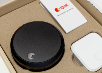 The August Smart Lock Pro with Connect Wi-Fi Bridge. Image: Digitized House.