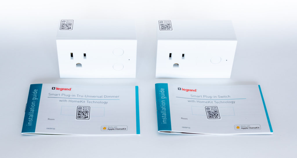 Detailed installation guides are included in the package with these Legrand smart plugs. Image: Digitized House.