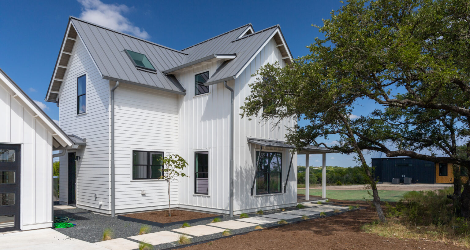 modern farmhouse in 2020? This build by Strong Roots Development in Austin, Texas