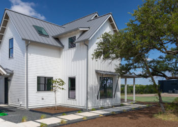modern farmhouse in 2020? This build by Strong Roots Development in Austin, Texas