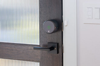 Our testing setup for the August Smart Lock Pro. Image: Digitized House.