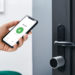 The Netatmo Smart Door Lock can use Netatmo app, Apple HomeKit, and physical NFC keys for access. Image: Netatmo.