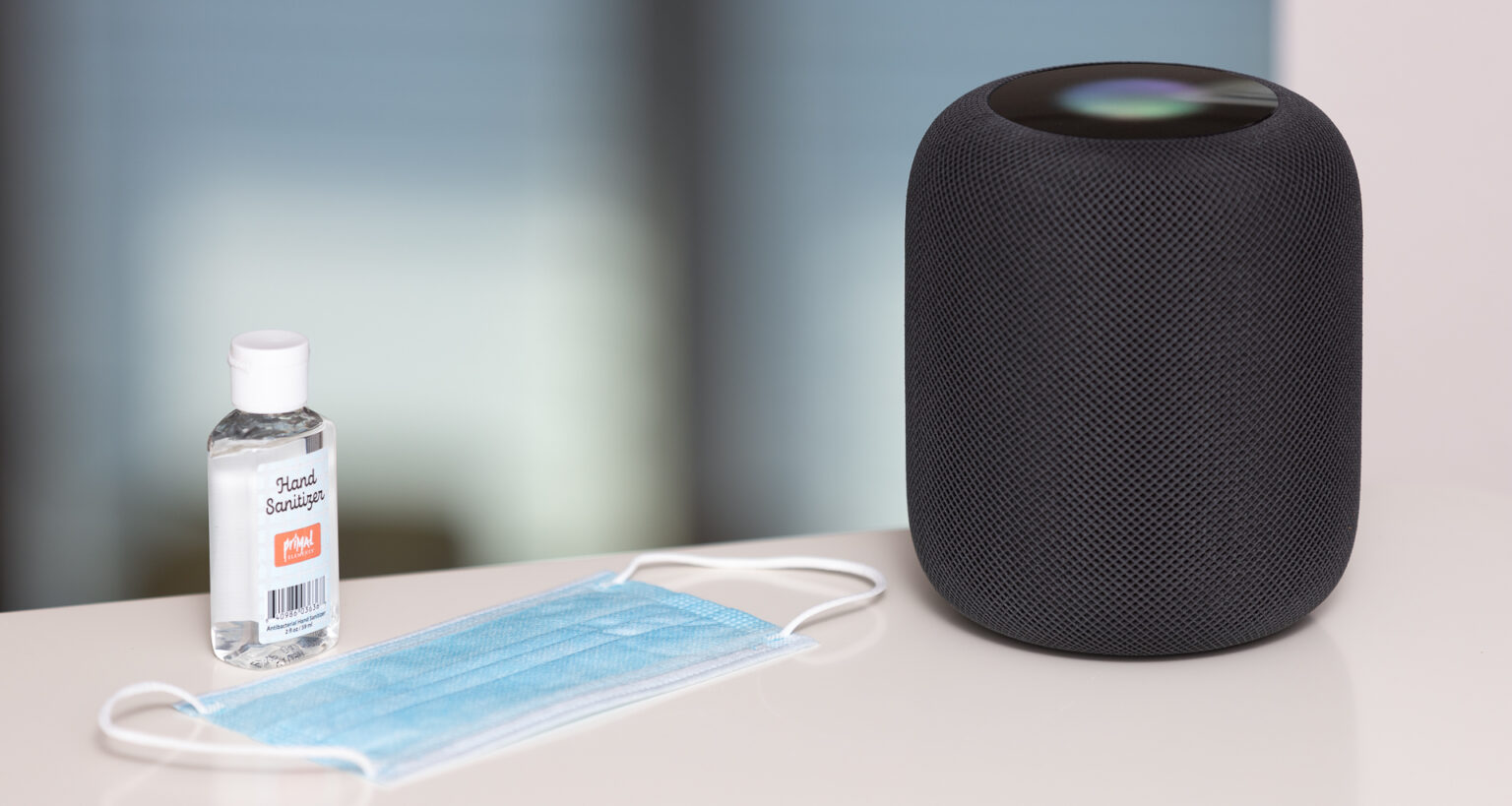 During the Covid-19 pandemic, voice control with smart speakers, such as the Apple HomePod, are a safe bet. Image: Digitized House.