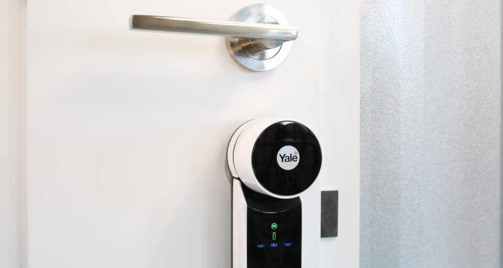 Got a Yale ENTR smart lock on your front door? Hiro will give you a discount for that. Image: Digitized House.