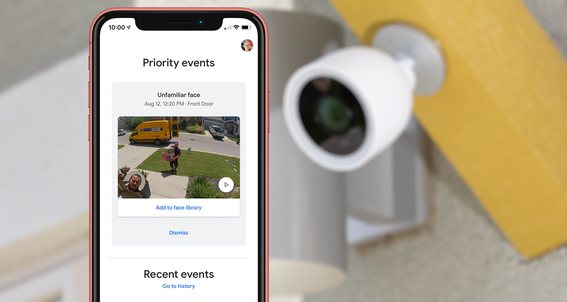 Given a Security cameras, such as this Google Nest Cam IQ, are among the most popular smart home accessories. Image: Digitized House.Security cameras, such as this Google Nest Cam IQ, are among the most popular smart home accessories. Image: Digitized House. between Google and ADT, expect more synergy in connected home security. Image: Digitized House.