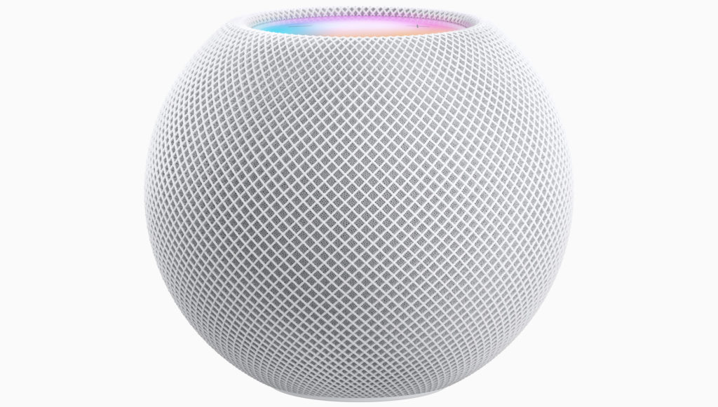 Apple HomePod Mini is just 3.3-in. tall. Image: Apple