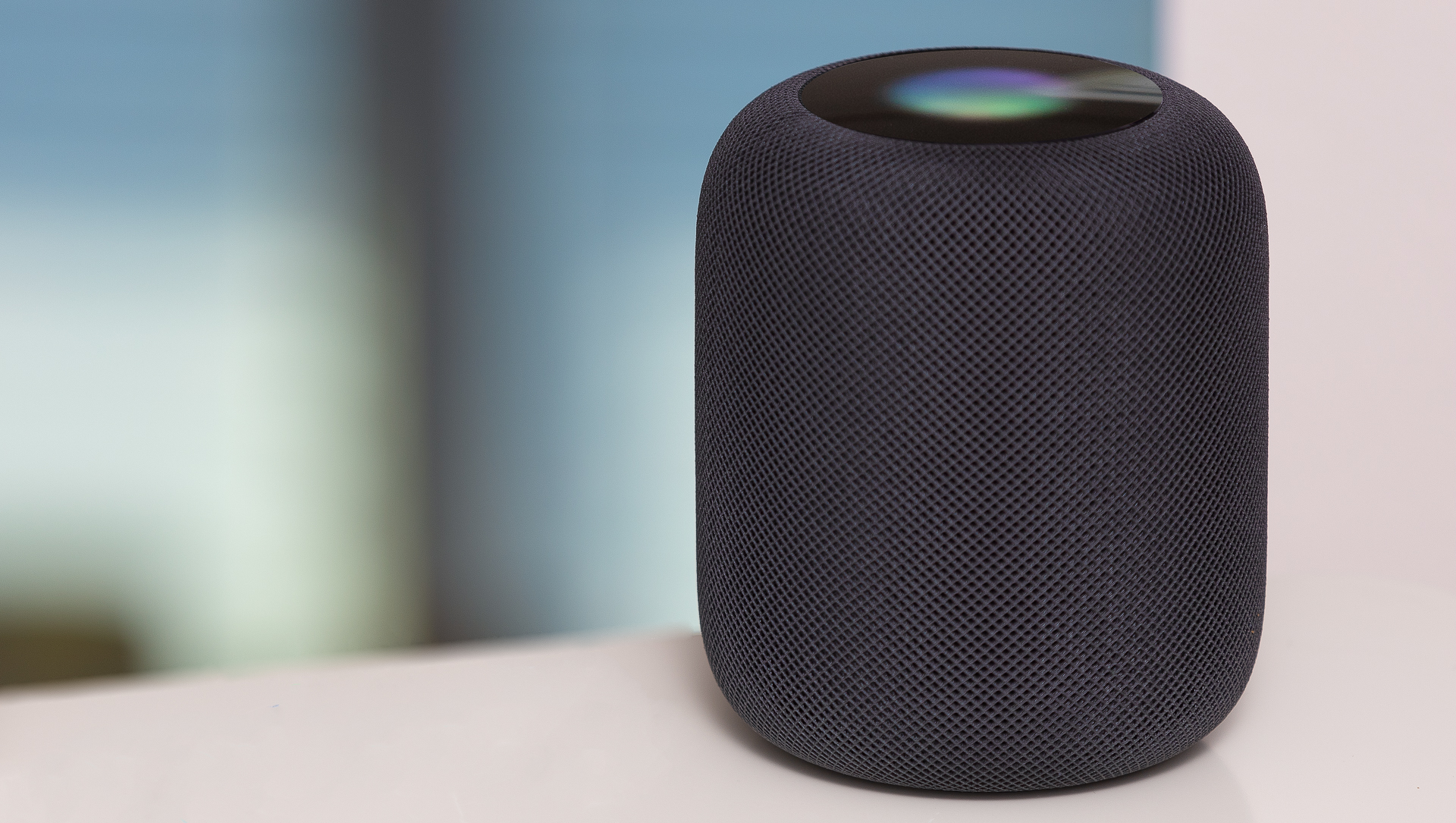 Smart speakers are a wise upgrade. Here, the original Apple HomePod that supports the Apple Siri digital voice assistant. Image: Digitized House.