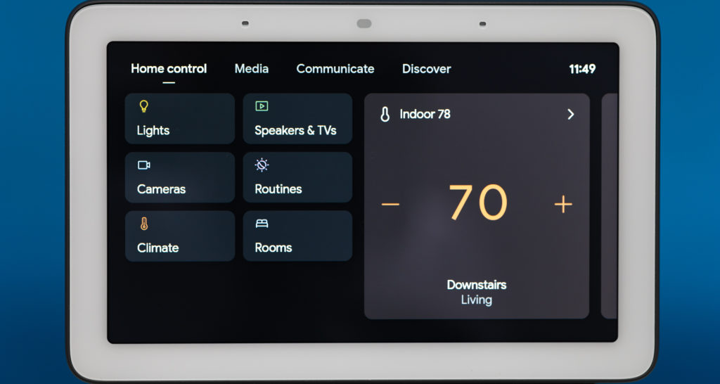 A new Home Control screen brings a more logical interface for working with smart home accessories. Image: Digitized House.