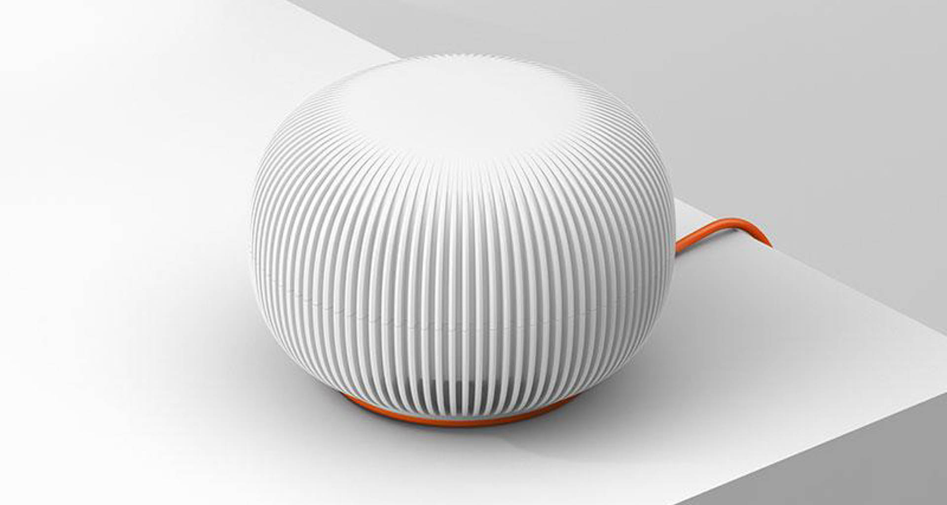 Hedgehog is designed to sit out in the open in your home and connects to the router. Image: Zobi Ltd./Hedgehog.