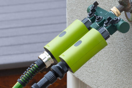 Smart irrigation devices can help save water in the garden. Image: Digitized House.