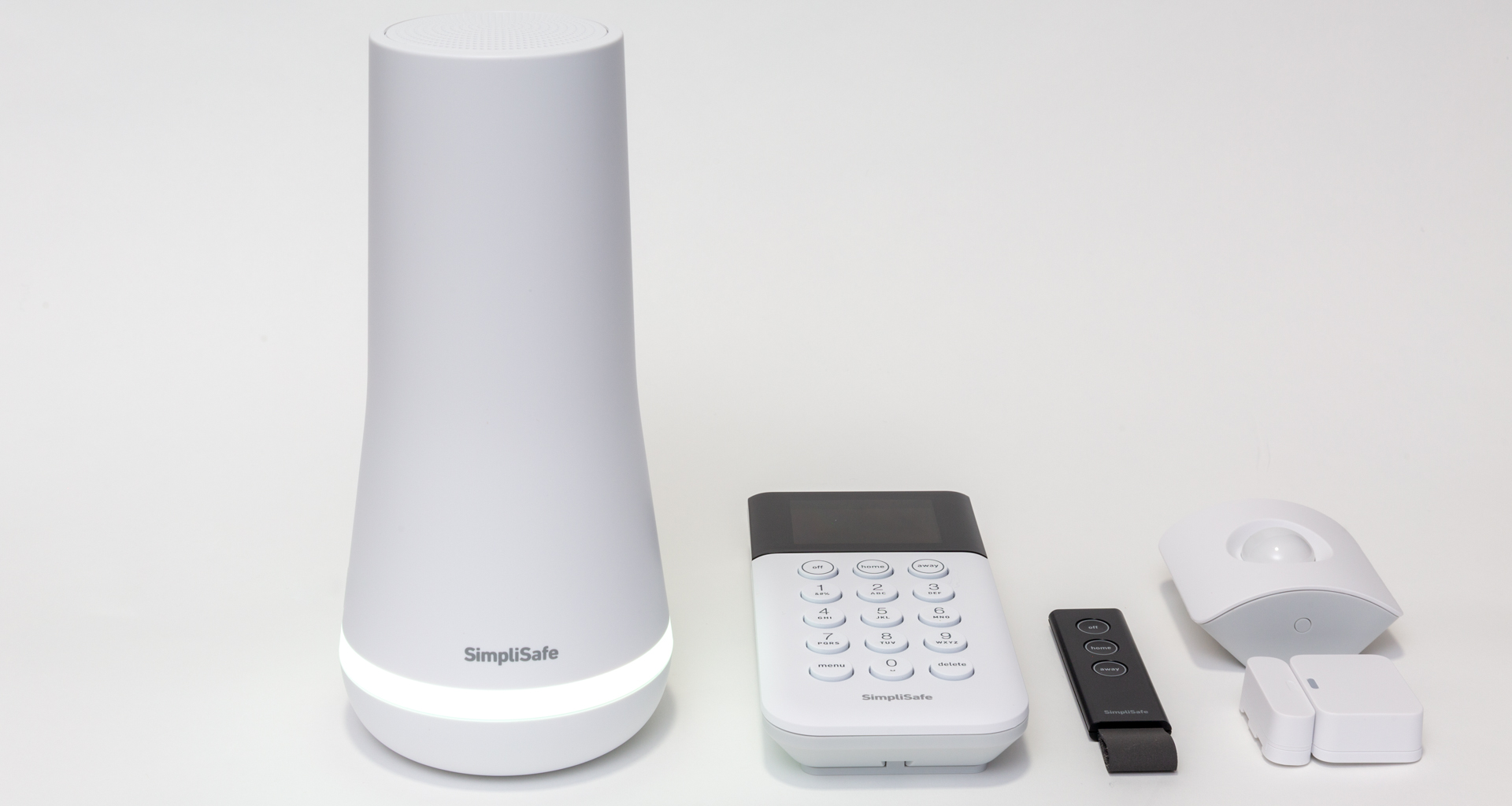 In the realm of DIY home security systems, SimpliSafe offers multiple packages as well as individual components to enable a tailored system. Professional monitoring is also available for a monthly fee. Image: Digitized House Media.