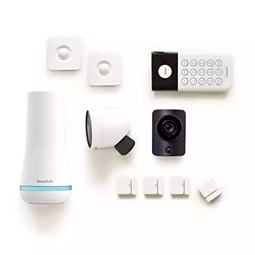 SimpliSafe 10 Piece Wireless Security System with New Outdoor Camera