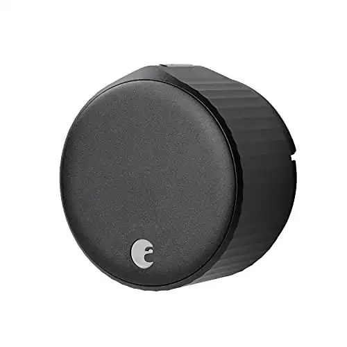 August Wi-Fi Smart Lock - Matte Black