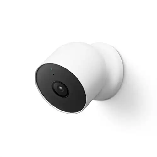 Google Nest Cam Outdoor or Indoor, Battery - 2nd Gen