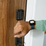 Yale Assure Lock 2 Plus integrates Apple Home Key support. An Apple Watch or iPhone can be used. Image: Yale Home.