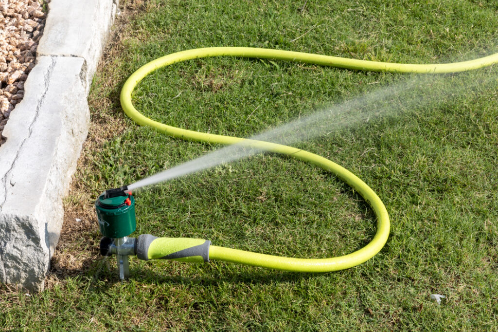 For smaller landscapes, hose-end sprinklers can be an ideal solution and an easy-to-live-with scenario when mated with the Rachio Smart Hose Timer system